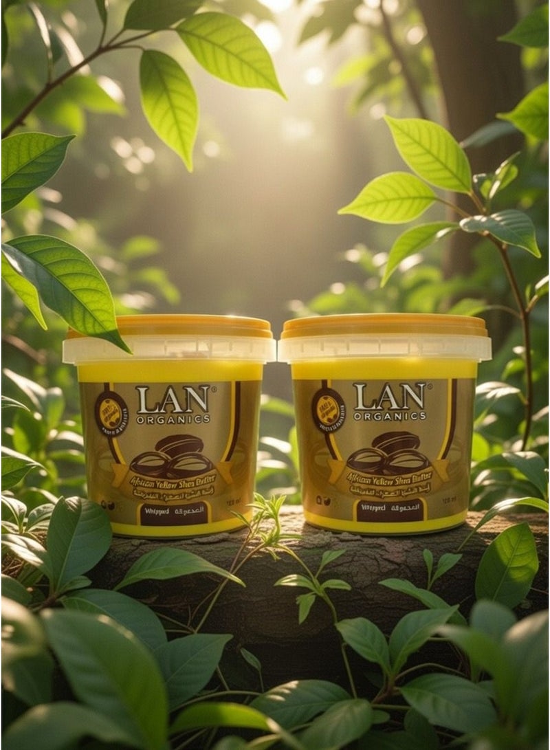 لان اورجنيك زبدة الشيا الصفراء الأفريقية - 100 مل - Image 5